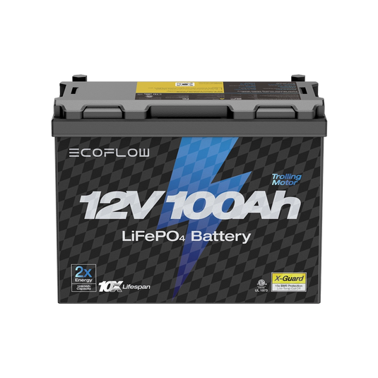 EcoFlow Lithium 12V 100Ah Deep Cycle LiFePO4 Battery