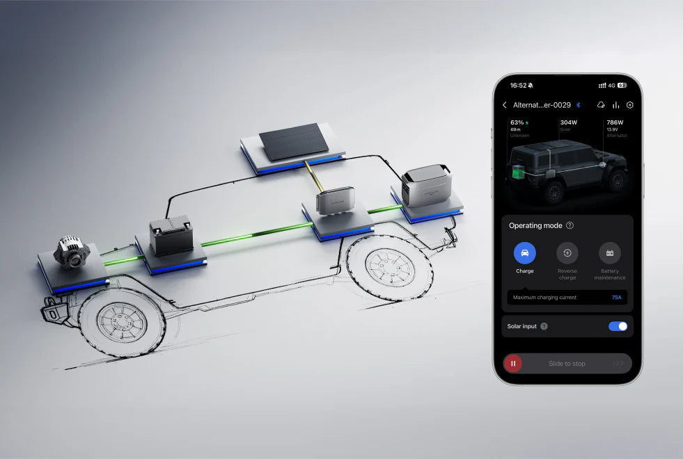 Reverse Charging for Car Battery Protection